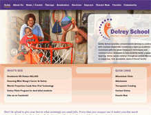 Tablet Screenshot of delreyschool.org